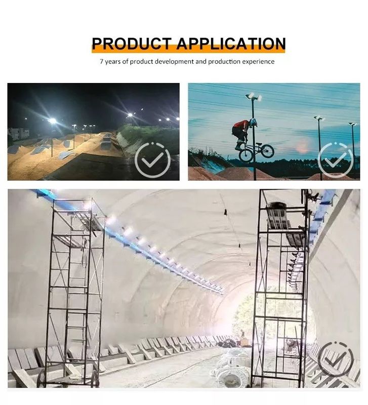 200W 300W Luz de inundação LED de alto brilho para estádio esportivo Resistente à temperatura