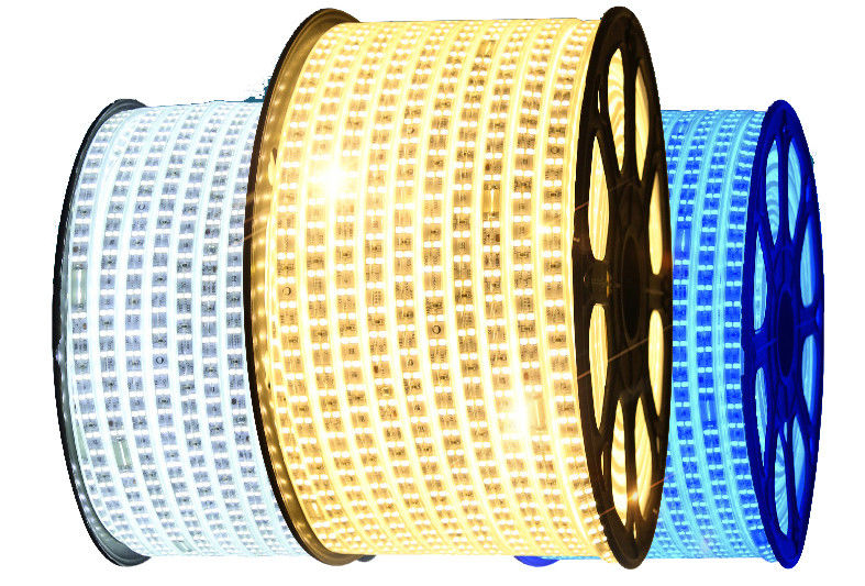 110v 220v SMD 5050 Lâmpadas monocolor RGB LED 50m/rolo 100m/rolo Peso do produto kg 4