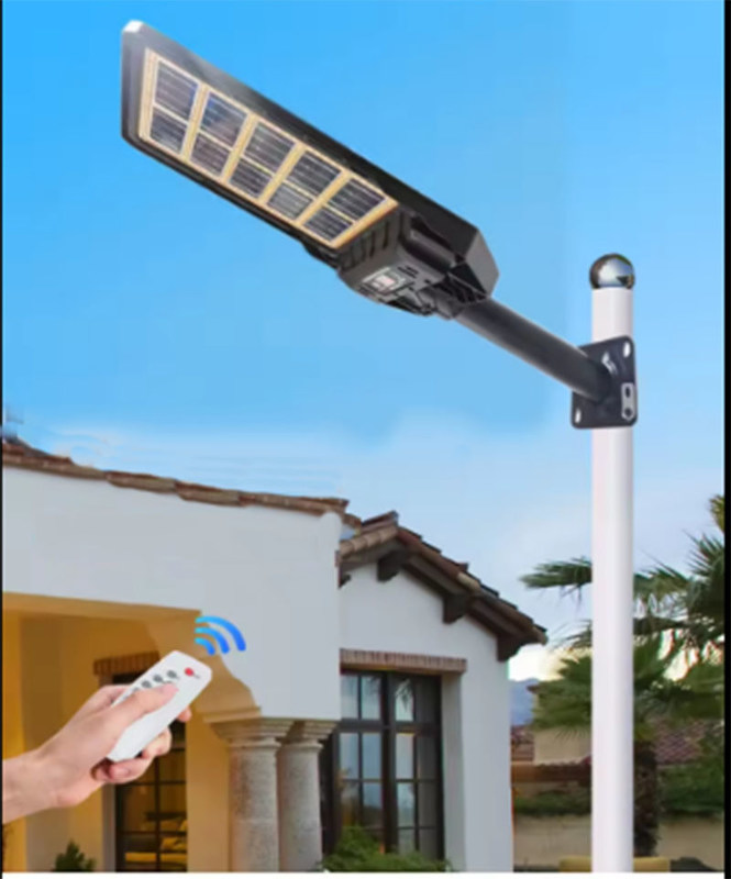 Material ABS Sensor de Movimento Solar Retrovisor de Segurança Impermeável IP68 All In One LED Street Light