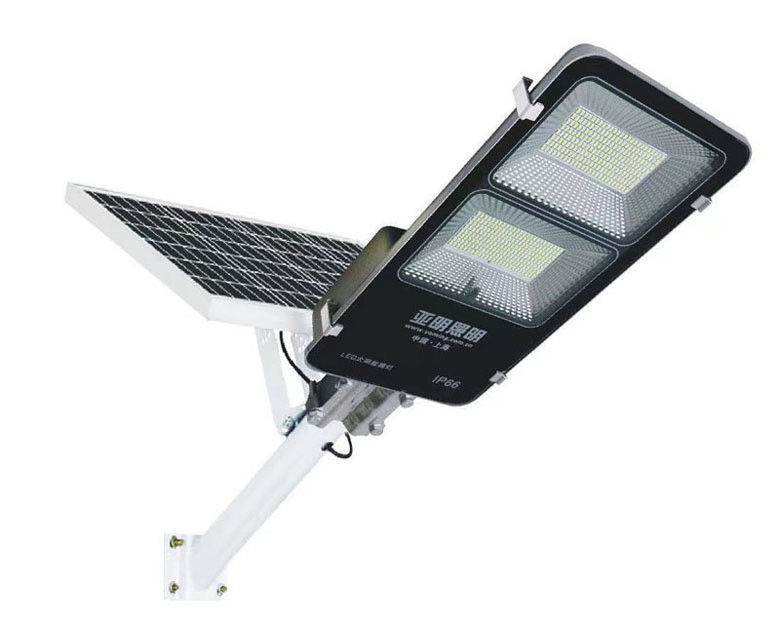 300W 400W IP65 Alumínio à prova d'água Solar LED Street Light com controle remoto e poste