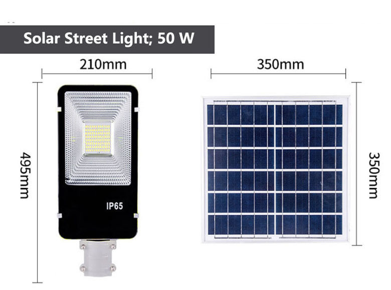 300W 400W IP65 Alumínio à prova d'água Solar LED Street Light com controle remoto e poste