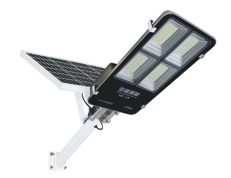 300W 400W IP65 Alumínio à prova d'água Solar LED Street Light com controle remoto e poste
