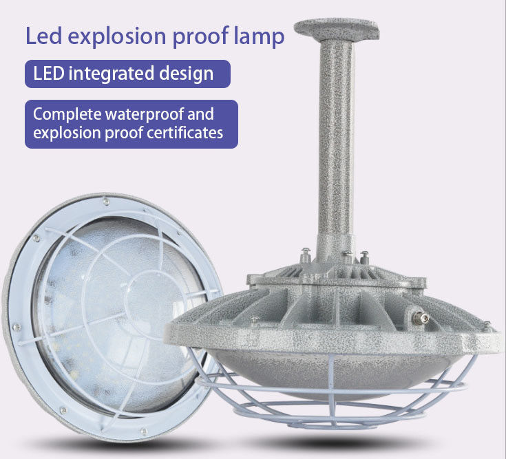30W 50W 100W 200W Led Proof Explosion High Bay Light 110lm Fluxo luminoso para Armazém