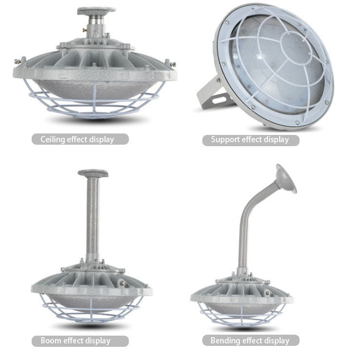 30W 50W 100W 200W Led Proof Explosion High Bay Light 110lm Fluxo luminoso para Armazém