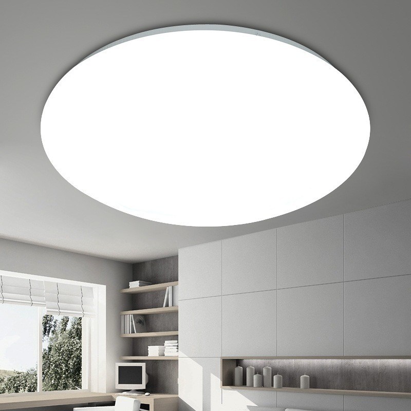 12W 24W 36W LED Ultra Thin Acrylic Ceiling Light com 6000lm Fluxo Luminoso Tri-Proof