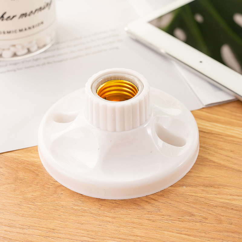 Porta-lâmpadas tipo E27 de estilo parafuso com tensão nominal de 220 V